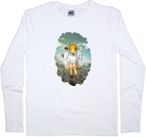 Men's Longsleeve Shirt - Обещанный Неверленд / Yakusoku no Neverland 7 - Mfest