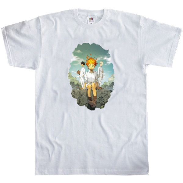 Kids' T-Shirt Fruit of the loom - Обещанный Неверленд / Yakusoku no Neverland 7 - Mfest