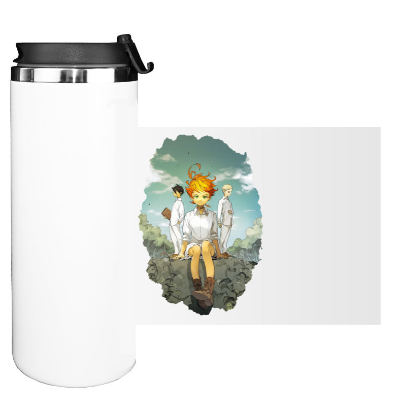 Water Bottle on Tumbler - Обещанный Неверленд / Yakusoku no Neverland 7 - Mfest