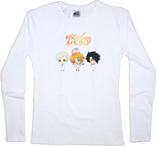 Women's Longsleeve Shirt - Обещанный Неверленд / Yakusoku no Neverland 4 - Mfest