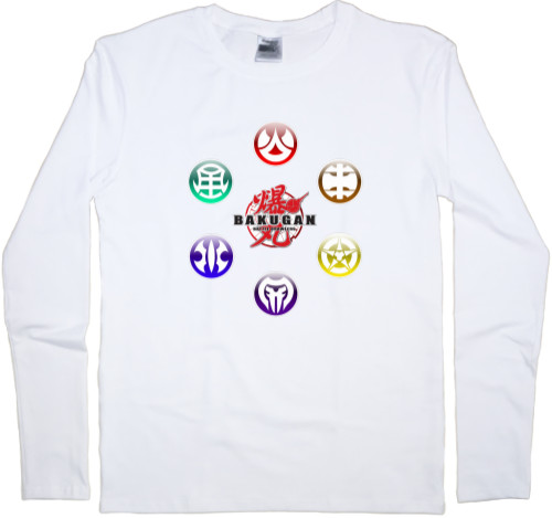 Men's Longsleeve Shirt - Бакуган / Bakugan 4 - Mfest