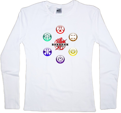 Women's Longsleeve Shirt - Бакуган / Bakugan 4 - Mfest