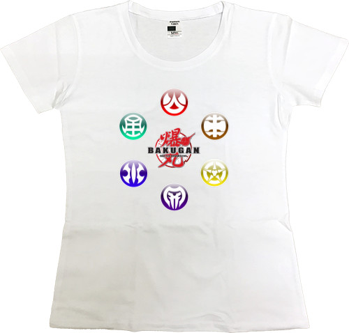 Women's Premium T-Shirt - Бакуган / Bakugan 4 - Mfest