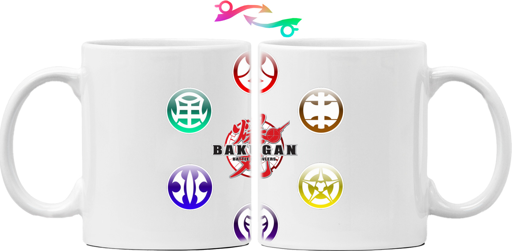 Mug - Бакуган / Bakugan 4 - Mfest