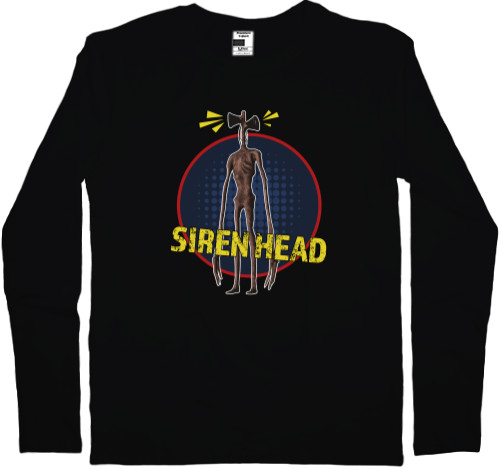 Men's Longsleeve Shirt - Siren Head (Containment Breach) - Mfest