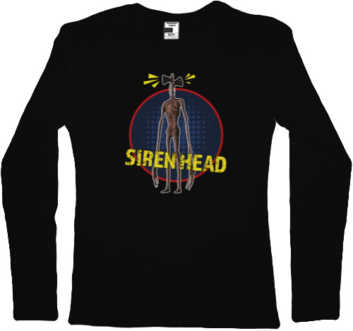 Women's Longsleeve Shirt - Siren Head (Containment Breach) - Mfest