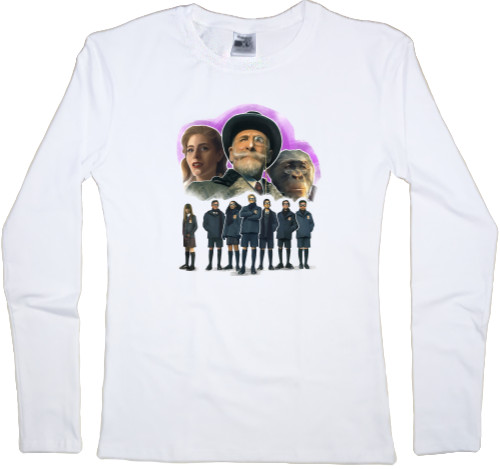 Women's Longsleeve Shirt - Академия Амбрелла / The Umbrella Academy 19 - Mfest