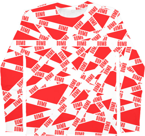 Kids' Longsleeve Shirt 3D - Dumb Dumb (Red Velvet) - Mfest