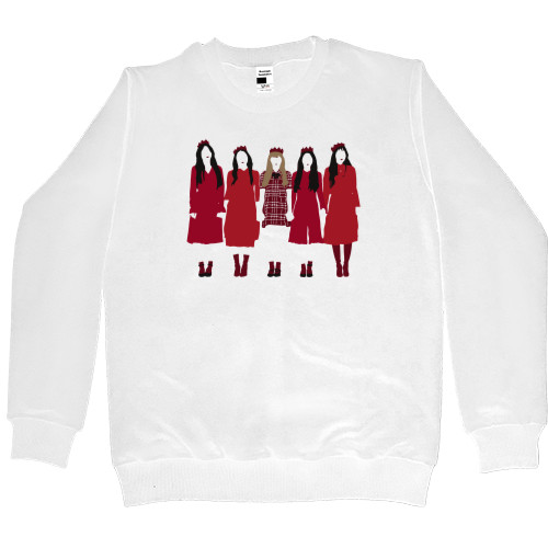 Women's Premium Sweatshirt - Peek-A-Boo (Red Velvet) - Mfest