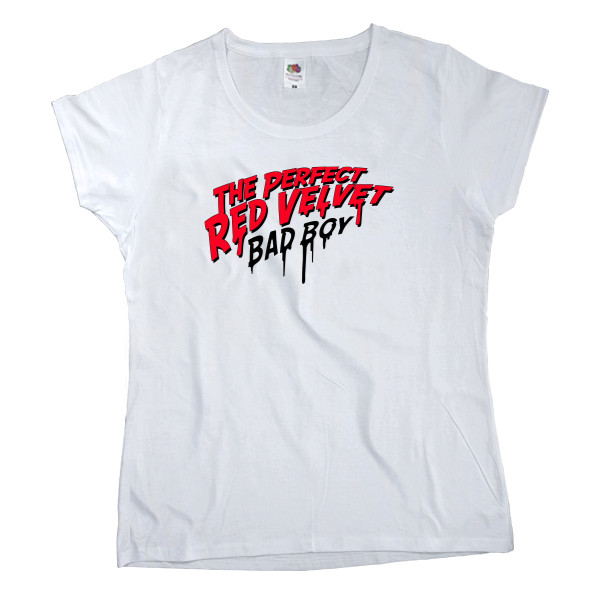 Women's T-shirt Fruit of the loom - Bad Boy (Red Velvet) - Mfest