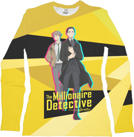 Women's Longsleeve Shirt 3D - Богатый детектив. Баланс: Неограничен 5 / The Millionaire Detective. Balance: Unlimited - Mfest