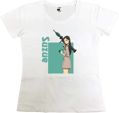 Women's Premium T-Shirt - Suzue (The Millionaire Detective. Balance: Unlimited) - Mfest