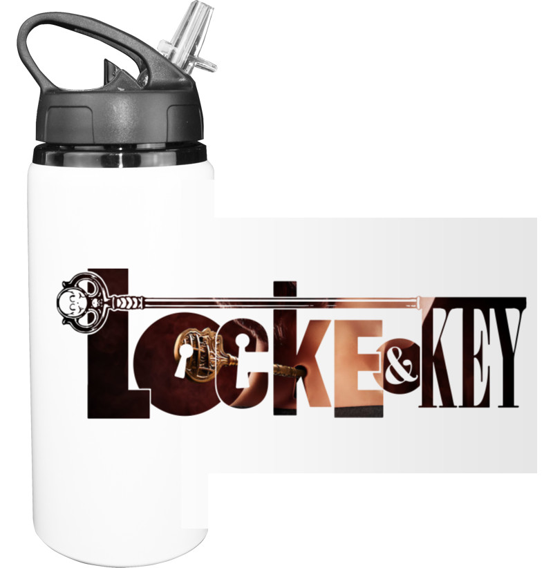 Бутылка для воды - Ключи Локков / Locke & Key 2 - Mfest