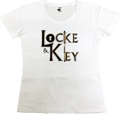 Футболка Преміум Жіноча - Ключи Локков / Locke & Key - Mfest