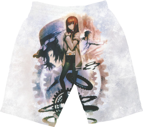 Men's Shorts 3D - Врата Штейна / Steins Gate 4 - Mfest