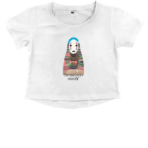 Kids' Premium Cropped T-Shirt - Унесённые призраками 4 - Mfest