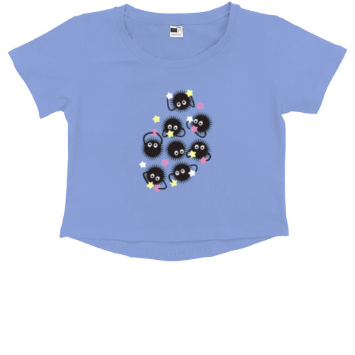 Kids' Premium Cropped T-Shirt - Унесённые призраками 3 - Mfest