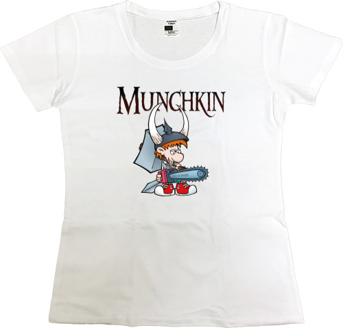 Women's Premium T-Shirt - Манчкин / Munchkin 3 - Mfest