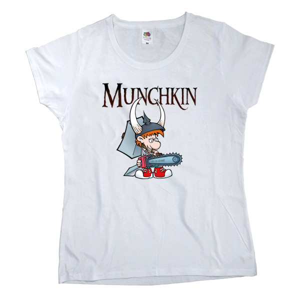 Women's T-shirt Fruit of the loom - Манчкин / Munchkin 3 - Mfest