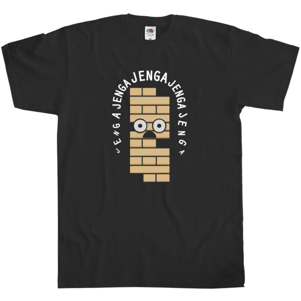 Kids' T-Shirt Fruit of the loom - Дженга / Jenga 3 - Mfest