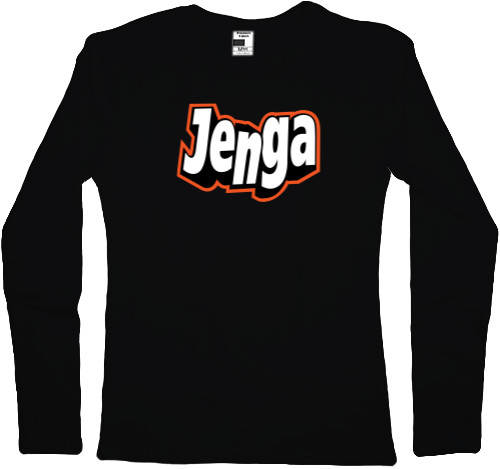 Women's Longsleeve Shirt - Дженга / Jenga - Mfest