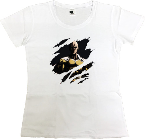 Women's Premium T-Shirt - One Punch-Man 4 - Mfest