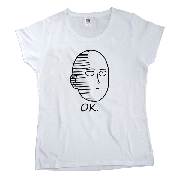 Women's T-shirt Fruit of the loom - One Punch-Man 2 - Mfest