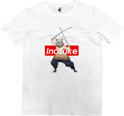 Kids' Premium T-Shirt - Inosuke / Иноске (Клинок, рассекающий демонов) - Mfest