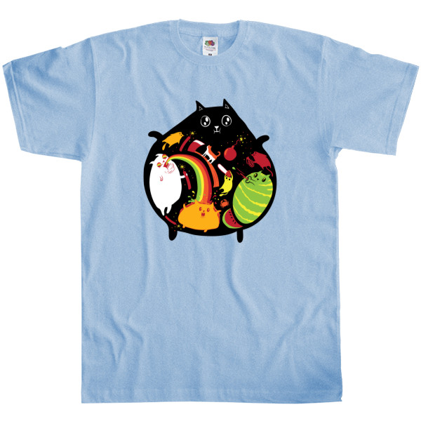 Kids' T-Shirt Fruit of the loom - Взрывные котята / Exploding Kittens 5 - Mfest