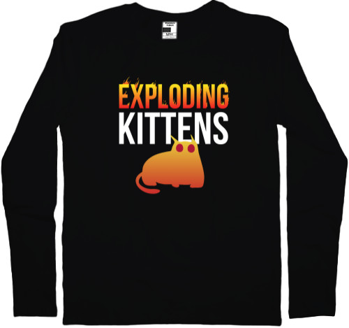 Лонгслив Детский - Взрывные котята / Exploding Kittens 3 - Mfest