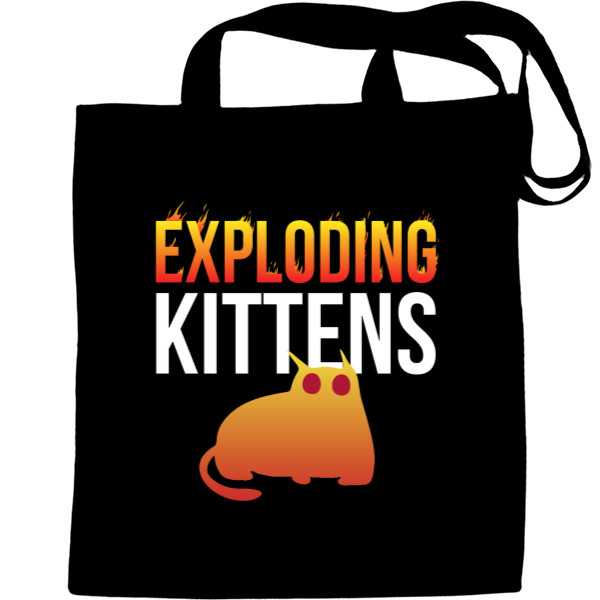 Еко-Сумка для шопінгу - Взрывные котята / Exploding Kittens 3 - Mfest