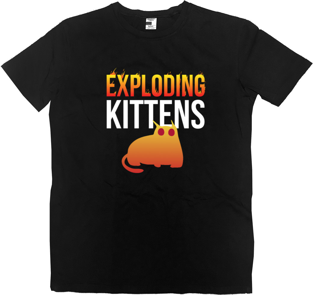 Футболка Преміум Дитяча - Взрывные котята / Exploding Kittens 3 - Mfest