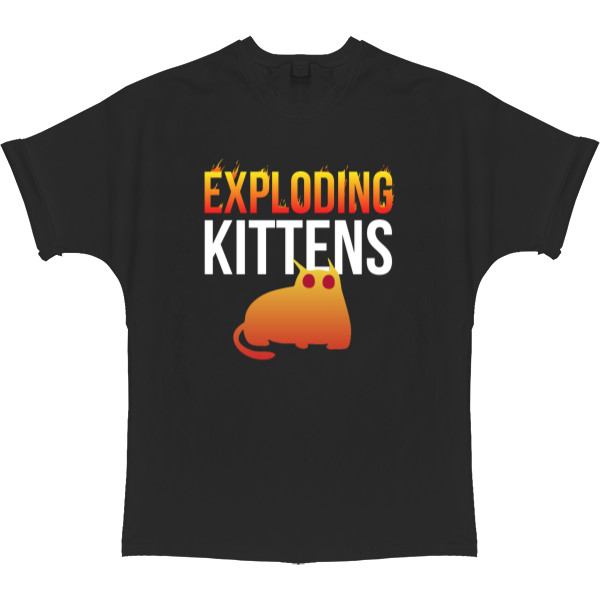 T-shirt Oversize - Взрывные котята / Exploding Kittens 3 - Mfest