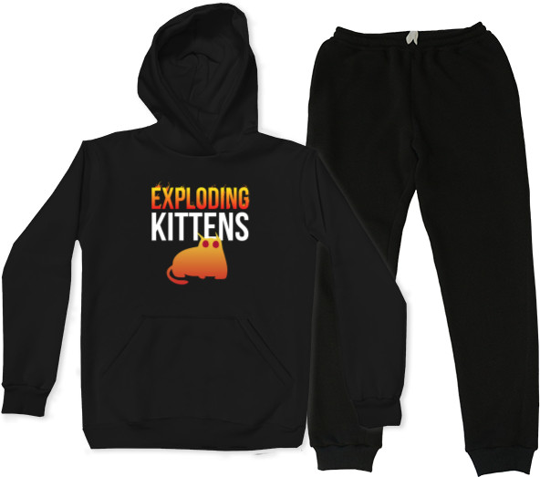 Sports suit for women - Взрывные котята / Exploding Kittens 3 - Mfest