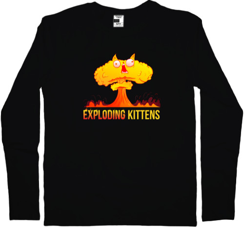 Kids' Longsleeve Shirt - Взрывные котята / Exploding Kittens 2 - Mfest