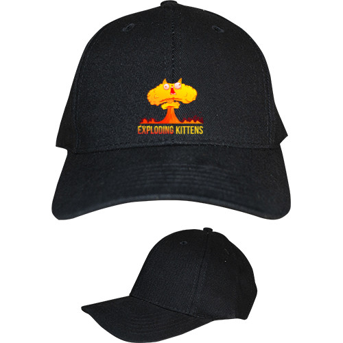 Kids' Baseball Cap 6-panel - Взрывные котята / Exploding Kittens 2 - Mfest