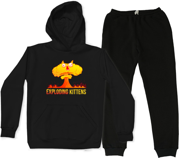 Sports suit for women - Взрывные котята / Exploding Kittens 2 - Mfest