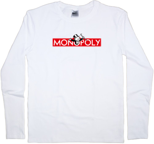 Kids' Longsleeve Shirt - Monopoly / Монополия - Mfest