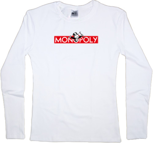 Women's Longsleeve Shirt - Monopoly / Монополия - Mfest