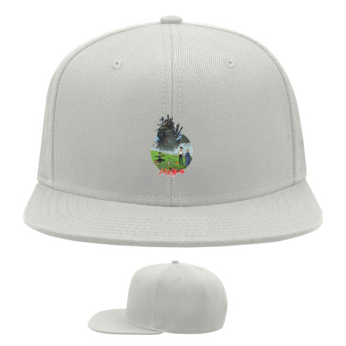 Snapback Baseball Cap - Ходячий замок хаула / howls moving castle 6 - Mfest