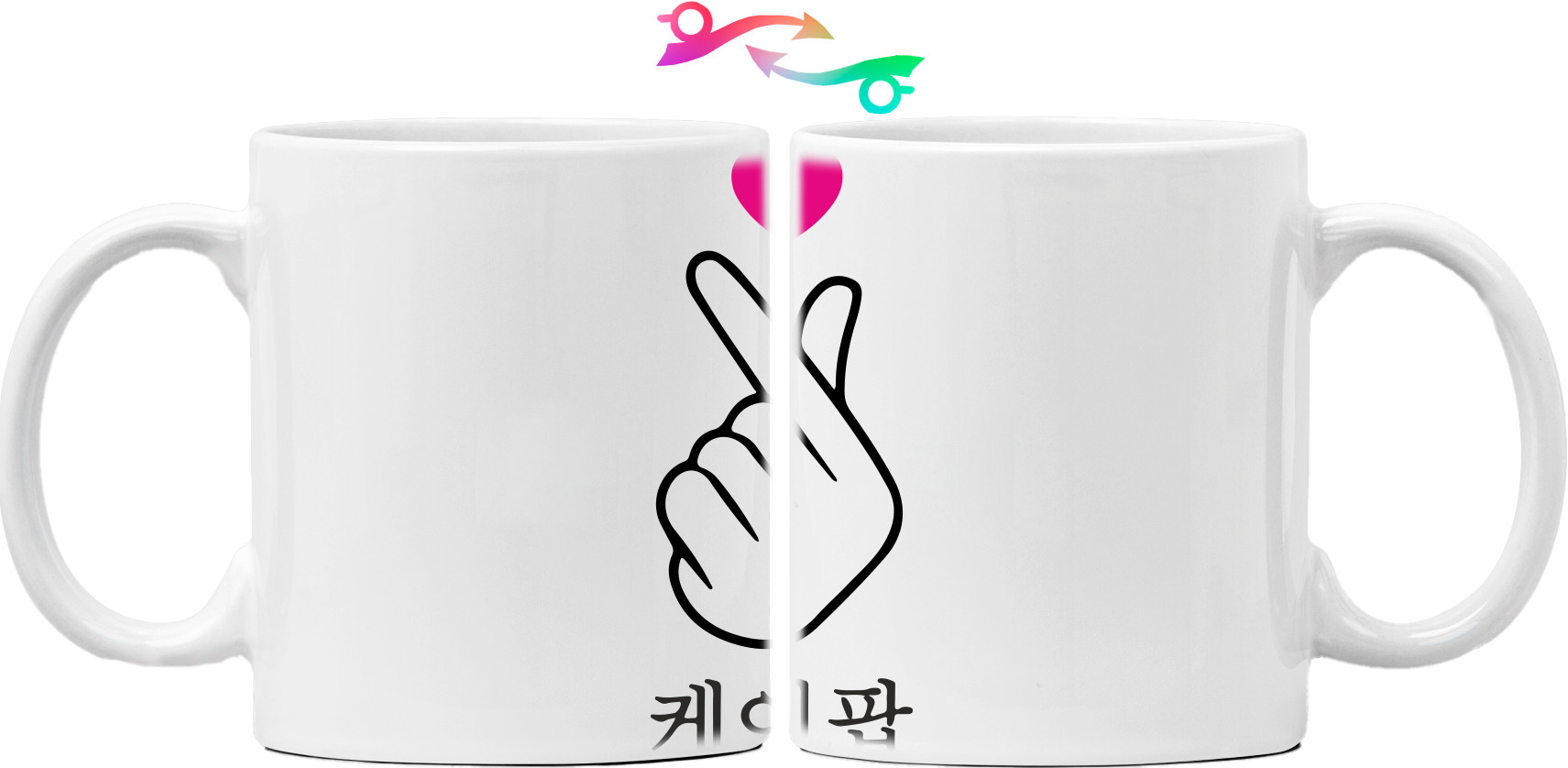 Mug - K-Pop Fingers And Heart - Mfest