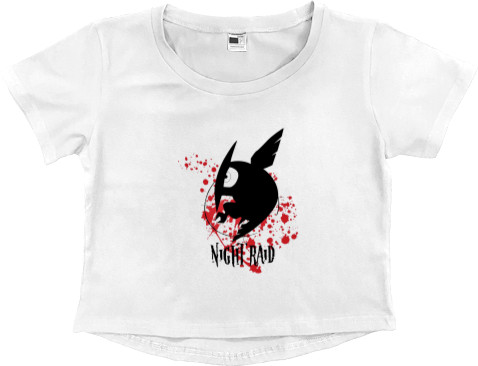 Women's Cropped Premium T-Shirt - Night Raid (Akame ga Kill!) - Mfest