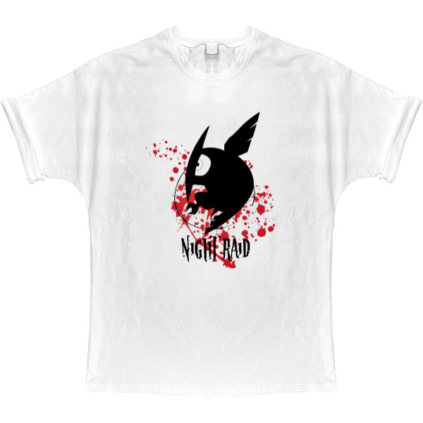 T-shirt Oversize - Night Raid (Akame ga Kill!) - Mfest