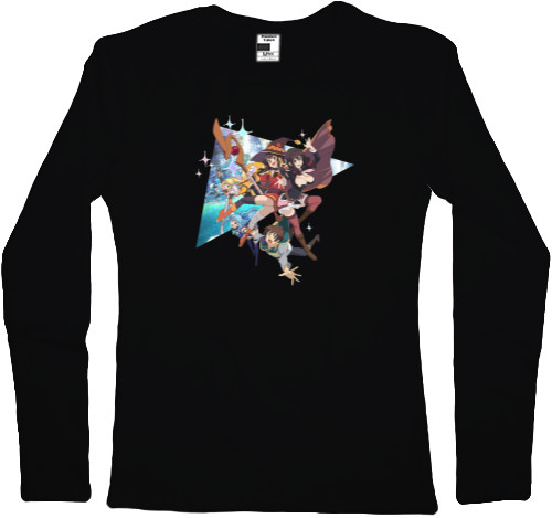 Women's Longsleeve Shirt - КоноСуба / KonoSuba 2 - Mfest