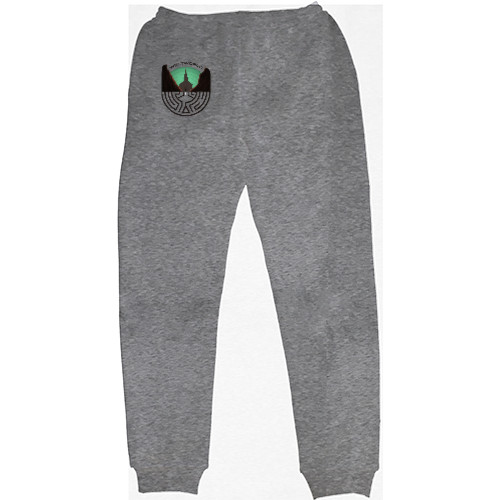 Men's Sweatpants - Мир Дикого Запада 7 - Mfest