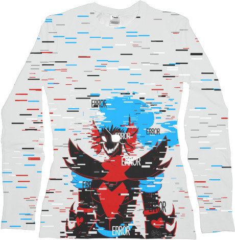 Women's Longsleeve Shirt 3D - Errortale  / Эррортейл 2 - Mfest