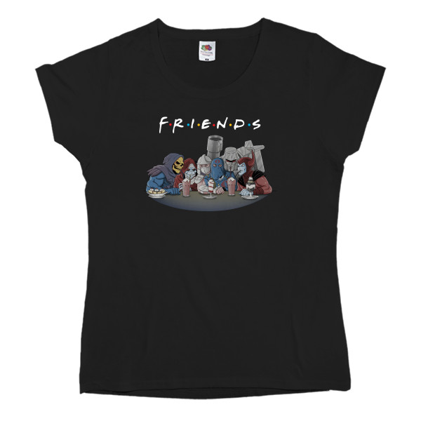 Women's T-shirt Fruit of the loom - Villains Friends - Mfest