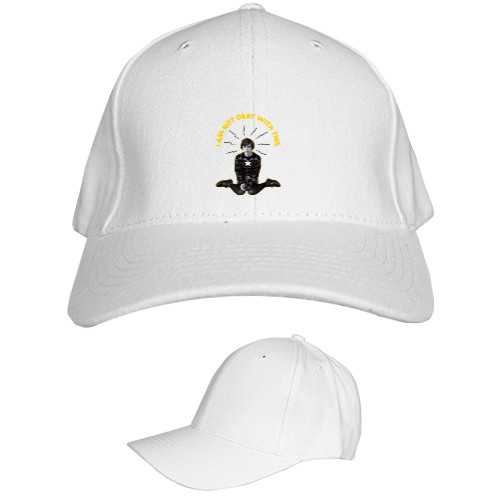 Kids' Baseball Cap 6-panel - Мне это не нравится 2 / I Am Not Okay with This - Mfest