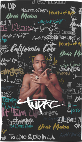 Towel 3D - 2Pac 7 - Mfest