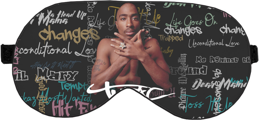 Sleep Mask 3D - 2Pac 7 - Mfest